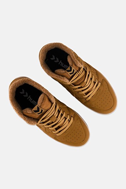 hummel Kids Boy St, Power Play Mid Winter Tex Lace Up Outdoor Shoes, Tan