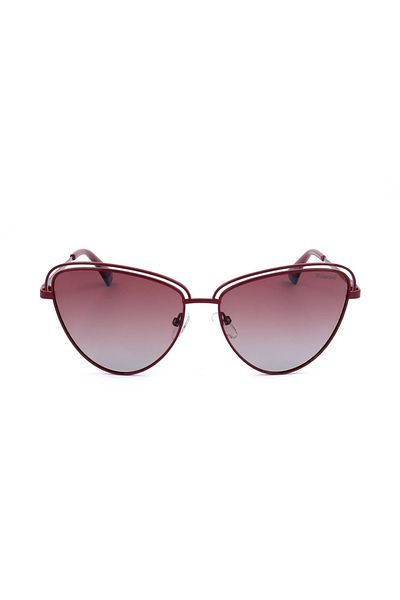 Polaroid ochelari de soare PLD 4094/S-LHF-57 pentru femei, ochi de pisică cu lentile degradate Burgundy gradient/polarizate