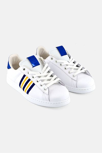 Victoria Kids Girl Lace Up Outdoor Shoes, White