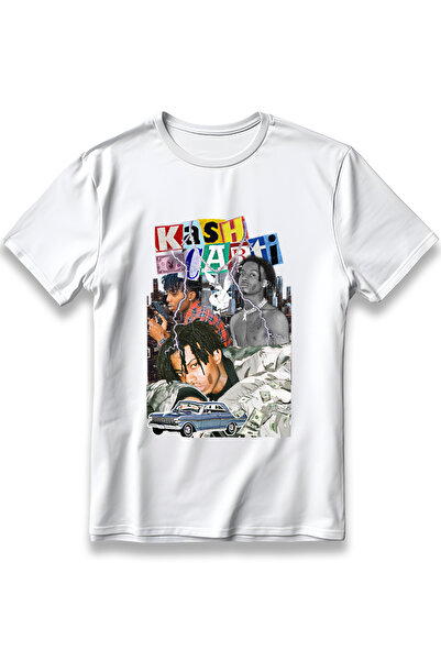 EZG Business Μπλουζάκι Playboi Carti Kash Unisex 100% Βαμβακερό Άνετο Μπλουζά...