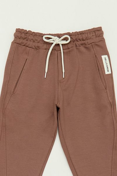 Fulla Moda Παιδική φούτερ Unisex με κεντημένη Jogger Hello Drew