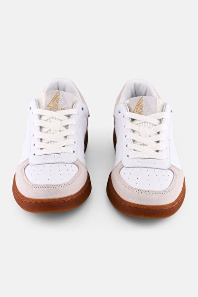 hummel Kids Boy Royal Hb Lace Up Outdoor Shoes, White