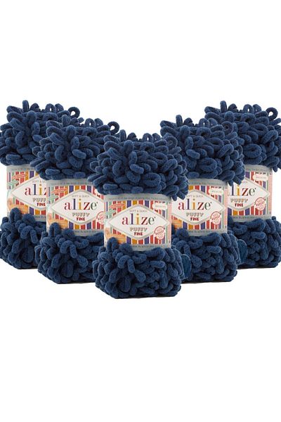 Alize Νήματα πλεξίματος Puffy Fine Hand - 100 Gr - 14,5 μέτρα