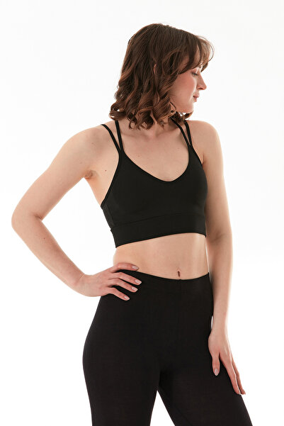 Fulla Moda Basic Thin Strap Covered Bustier