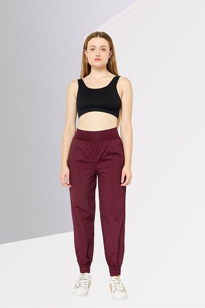 adidas Women Sportwear Fit Training Track Pant, Maroon