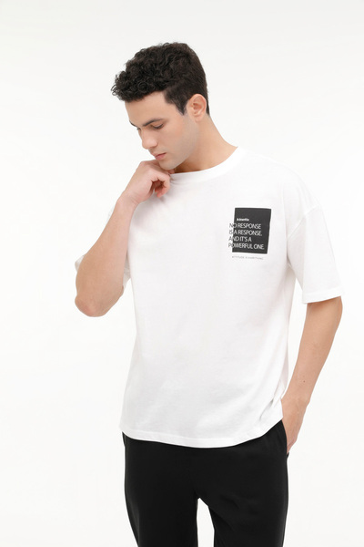 Kinetix Ml Tonro 11Es-Slg-103 4Fx White Men's Short Sleeve T-Shirt