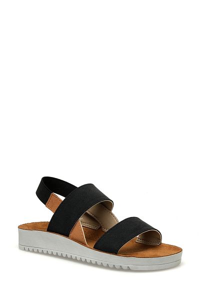 Polaris 166351Z4FX Black Women's Comfort Sandals