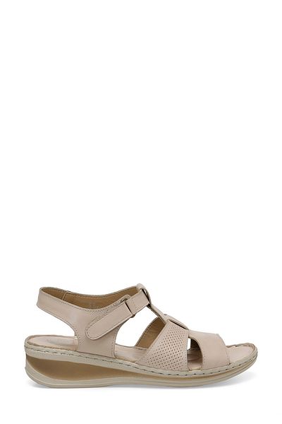 Polaris 5 Nokta 105126Z4FX Beige Women's Comfort Sandals