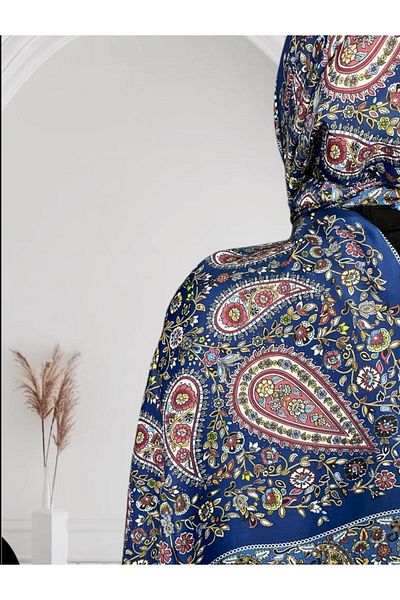 MELİKE SULTAN Buta Patterned Soft Shawl