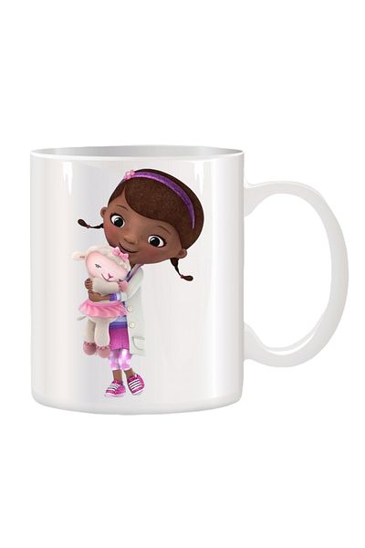 OEM Cana alba personalizata cu Doctorita Plusica, INOVATIX. 330 ml