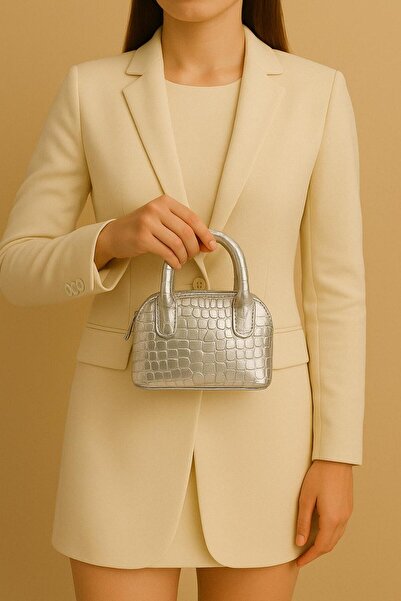 Handley Міні-сумка на руку та плече з яскравим принтом під шкіру крокодила