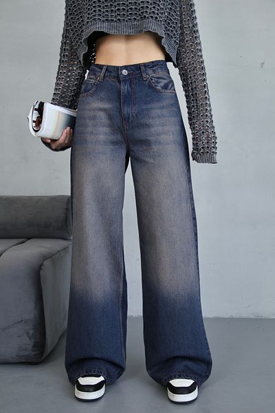 shop Baggy Brown Tint Jean Pants