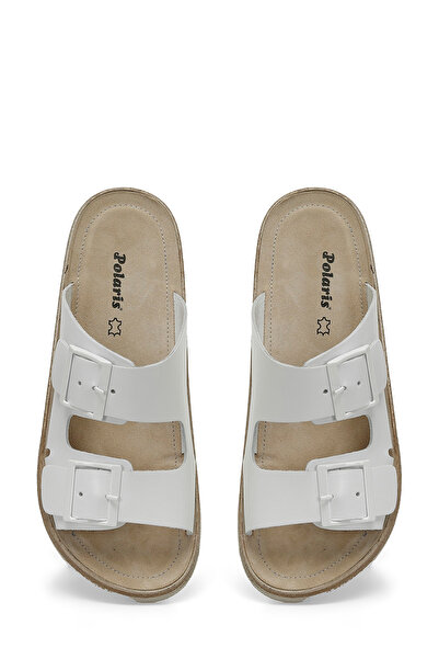 Polaris 166247.CZ4FX Beyaz Kadın Terlik