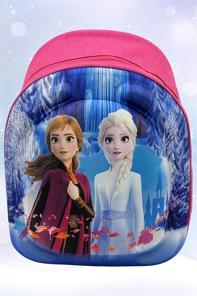 Uniquerrs 2-6 ani Grădiniță Creșă Elsa Frozen 3d Eva Printed Rucsac zilnic și ghiozdan