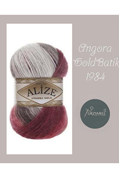 urzsmell ANGORA GOLD БАТИК В'ЯЗАНА ПРЯЖА ШАЛИК АТКИ БЕРЕТ КОТТЕН %20 ВОВНА %8...