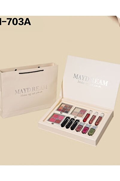 MAYDREAM طقم مكياج بوكس فاخر مكون من12 قطعة و26 لون مميز لإطلالة ساحرة ومتكاملة