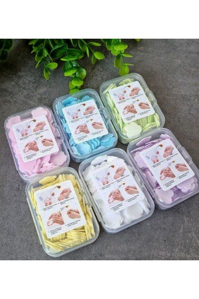 TEMİZLİK 2 Pack Magic Soap Scented, Flower Model, 2 Pieces