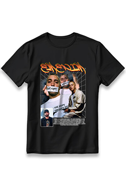 EZG Business Μπλουζάκι EMINEM My Name Is Unisex 100% Βαμβακερό Άνετο Μπλουζάκ...