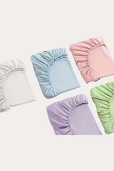 MixCotton Home ملاءة قطنية مطاطية (ملاءة فقط)