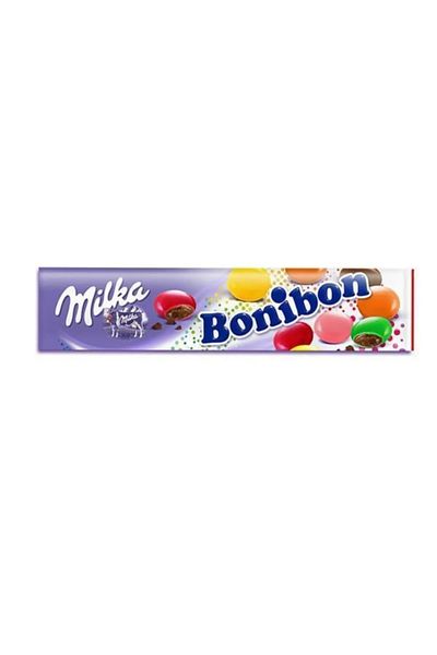 Milka حلوى بونيبون الملونة 24.3 جرام × 12 قطعة إجمالي (291.6 جرام)