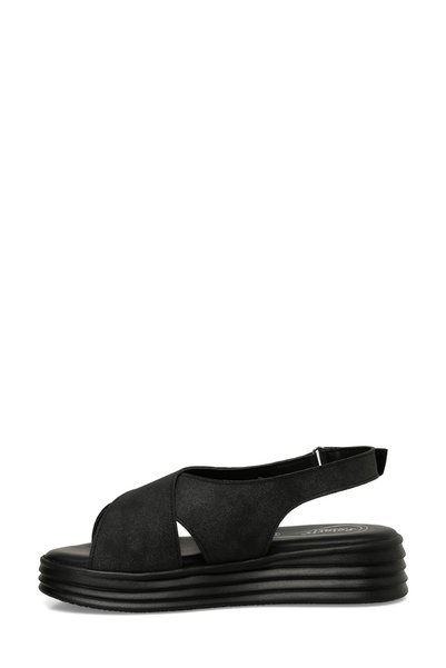 Polaris 166335 .Z4Fx Black Women's Comfort Sandals