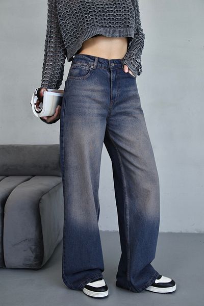 shop Baggy Brown Tint Jean Pants