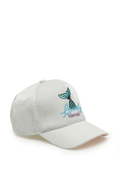 Polaris Mermeid Cap-G 4Fx Gri Girl's Hat