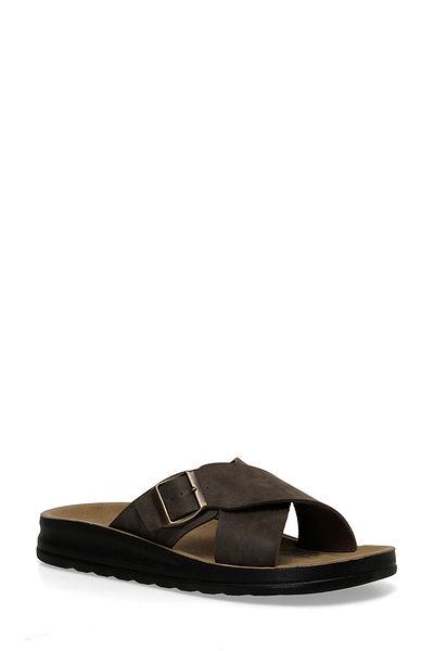 Polaris Men's Slippers406137.M4FX - Brown