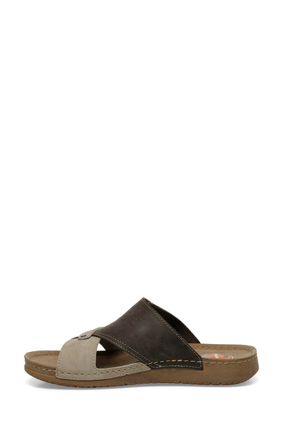 Polaris 406143.M4FX barna férfi papucs