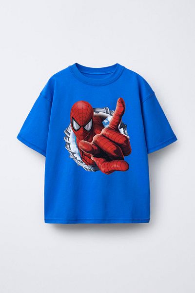 c.c.l. coccolin kids baby clup Tricou oversize pentru copii cu imprimeu Spider Man Spiderman