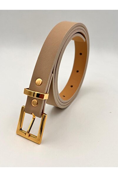 MODAM HİFA 2 cm Curea aurie cu cataramă pentru femei Curea pentru pantaloni Curea pentru rochie Curea pentru cămașă Curea pentru haină