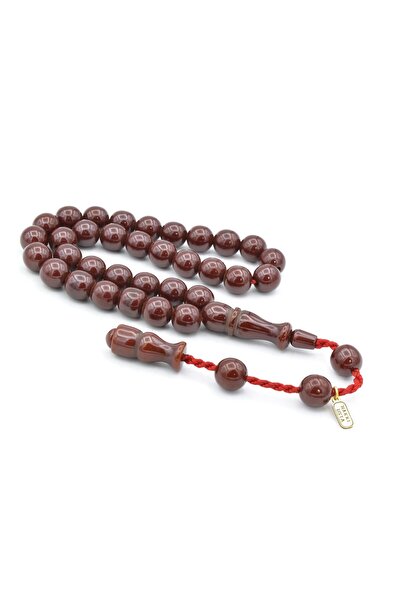 Murty99 Hakkı Usta Signed Sphere Cut Ankle Length Cherry Color Tightening Amb...