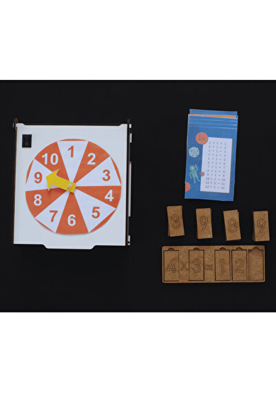 Aydede Oyunevi Çarpma Öğreten Oyuncak Kutu Çarpım Tablosu Seti