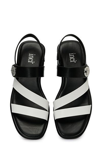 İnci Inci Rain 4Fx Women's Black Flat Sandals