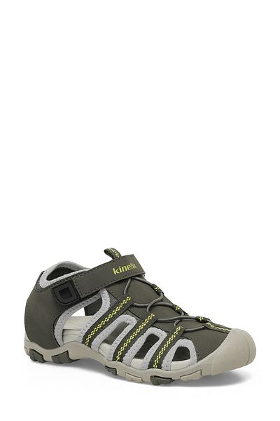 Kinetix Hyon 4Fx Green Boy's Sandals