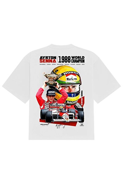 SVART WEAR Μπλουζάκι SENNA CHAMPION B με τύπωμα O oversized Unisex