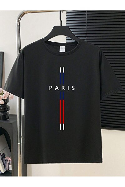cc collection Tricou oversize unisex cu imprimeu Paris Line