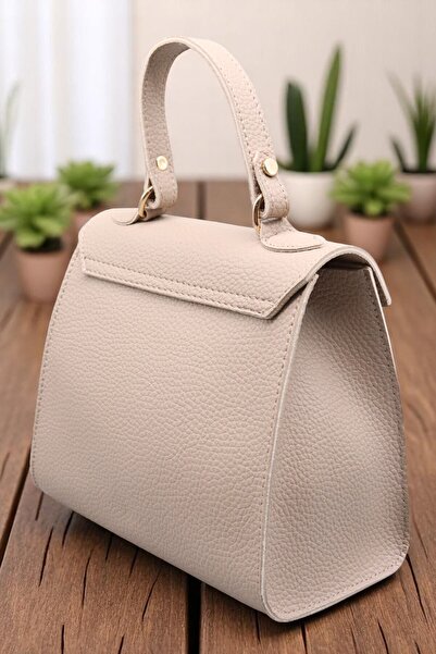 HFKY Women's Mink Front Lock Hand and Shoulder Bag Ry429