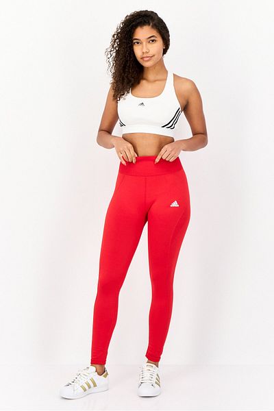 adidas Women Sportswear Fit Training Leggings, Red