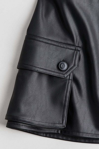 H&M Coated skirt