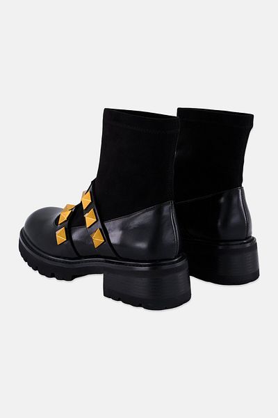 Steve Madden Women Gerria Slip On Ankle Boots, Black