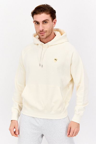 Puma x Palomo Men Sportswear Fit Long Sleeve Outdoor Sweatshirt, Ivory