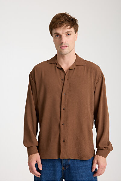 Richarlison Ανδρικό πουκάμισο Aerobin με μακριά μανίκια, ανθεκτικό στις πτυχώ...