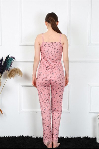 Mestore طقم بيجامة نسائي بحزام حبل من ماركة Fashion Line 4137