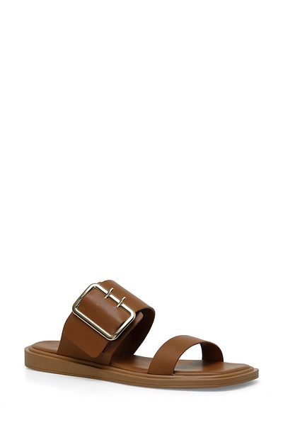 İnci INCI SALT 4FX Tan Flache Hausschuhe für Damen