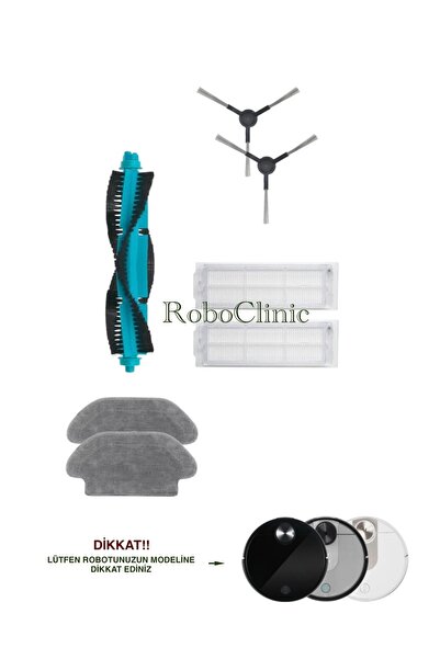 Roboclinic Perie de schimb compatibilă Xiaomi Mop Pro / Viomi SE-V2-V3-V2Pro-...