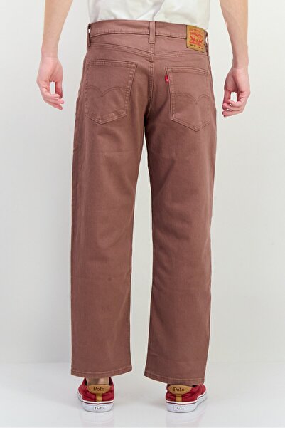 Levi's Men Regular Fit Plain Stretchable Jeans, Mauve