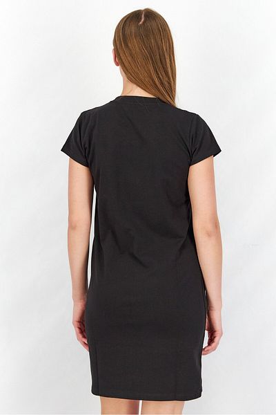 John Richmond Women Sportswear Fit Brand Logo Shirt Dress, Black
