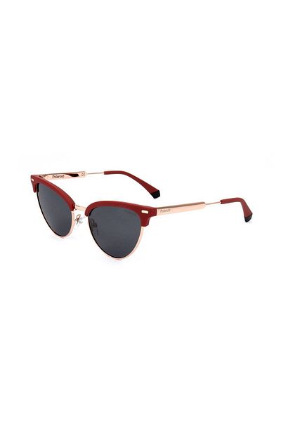 Polaroid ochelari de soare PLD 4122/S-0Z3-52 pentru femei, ochi de pisică cu lentile polarizate fum