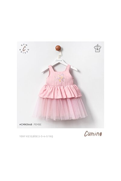 Butik KIZ LOVE TÜTÜLÜ ELBİSE